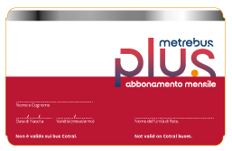 Metrebus Plus Mensile